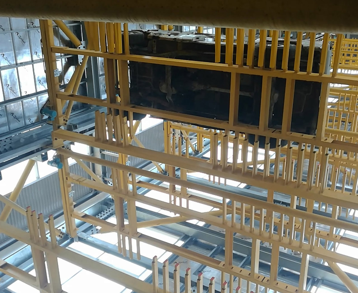 麻城智能停车停车楼垂直升降机械车库