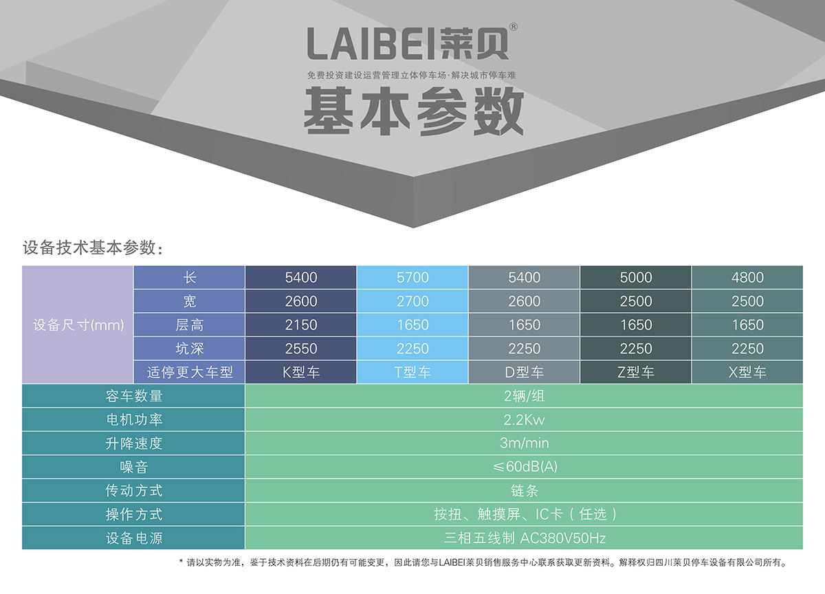 智能停车PJS2D1二层地坑简易升降立体车库设备基本参数.jpg